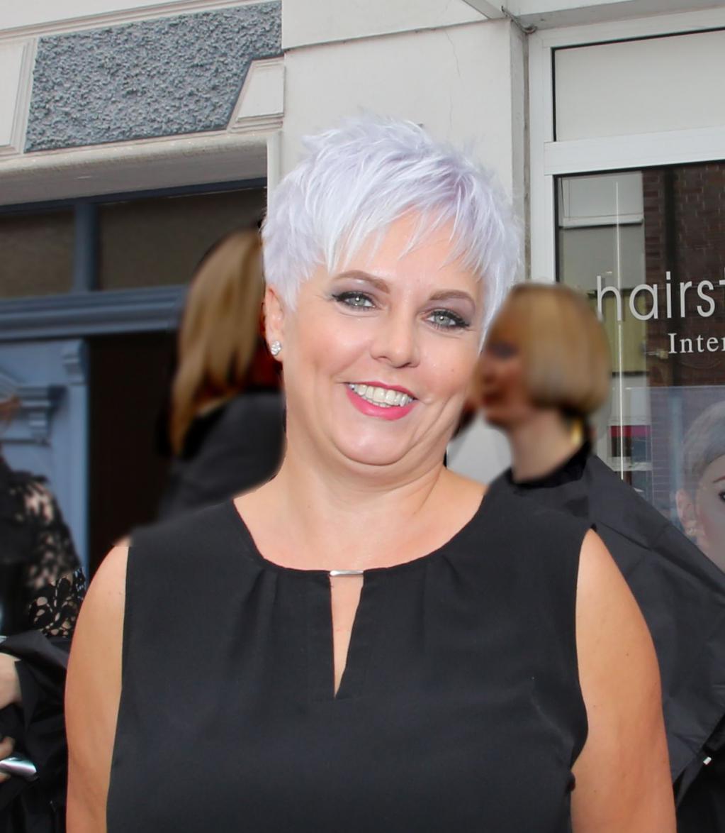 Tolle Farbe! Cut & Color: Katharina