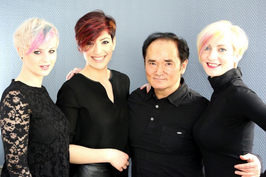 Unsere Modelle Sara, Vicki und Tamara -