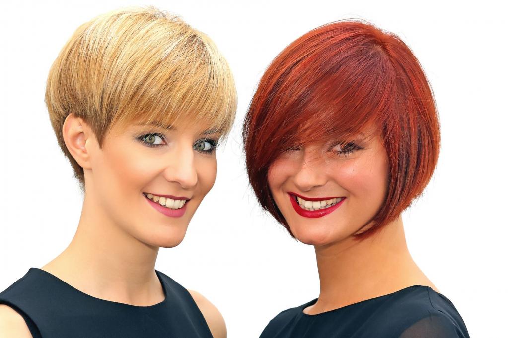 Frisuren: Chong und Elke,
